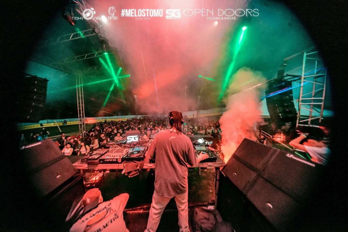 Seth Troxler en cabina, ONE Festival 2023