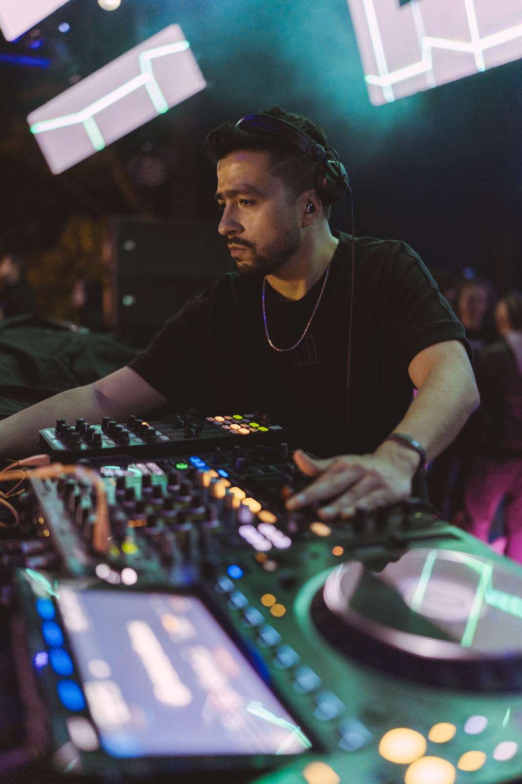Sean Random en cabina, ONE Festival 2025