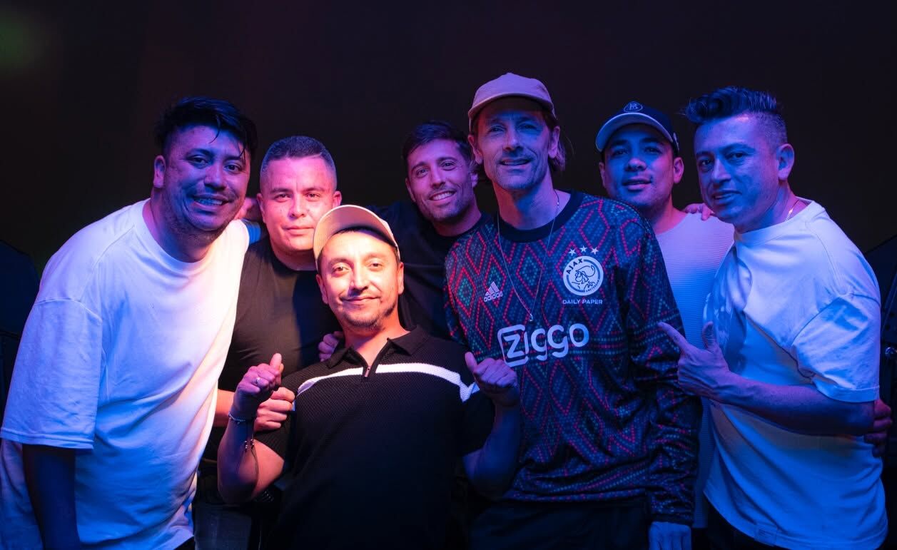 Equipo ONE Festival junto a Bart Skill y Oscar L